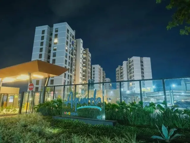 Imagem: O apartamento possui 1 Dormitório, 1 Suíte, 1 Banheiro, 1