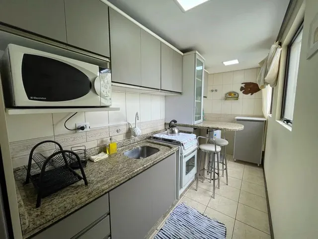 Imagem 6: Temporada Apartamento de 2 Dormitórios com Vista para o Mar e Churrasqueira Reveillon