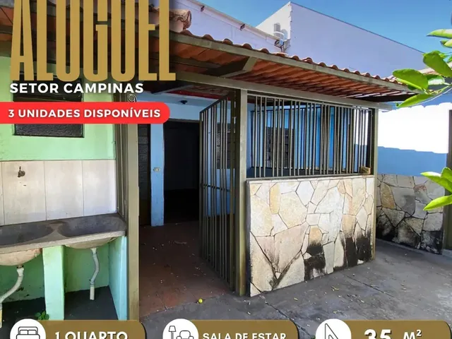 Imagem 1: Imóvel para Aluguel Tem 35 Metros Quadrados com 1 Quarto em Setor Campinas - Goiânia