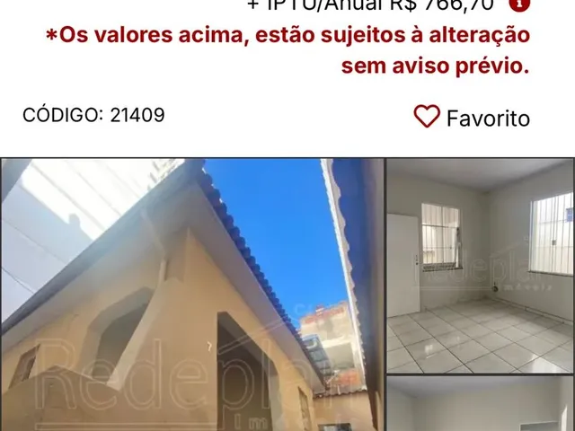Imagem: Casa na Rua Principal do Centro de Barra