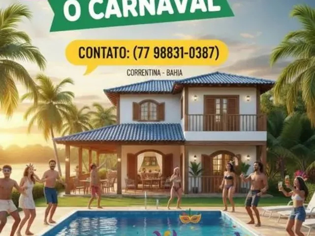 Imagem: Aluga-Se Casas Carnaval em Correntina com