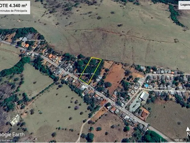 Imagem: Terreno 4.340 M² - 18 Min Pirinópolis