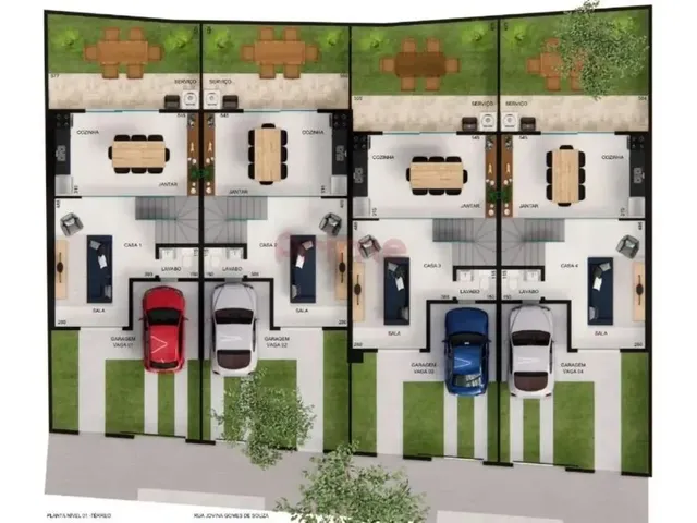 Imagem 6: Casa Geminada para Venda em Belo Horizonte, Letícia, 3 Dormitórios, 1 Suíte, 3
