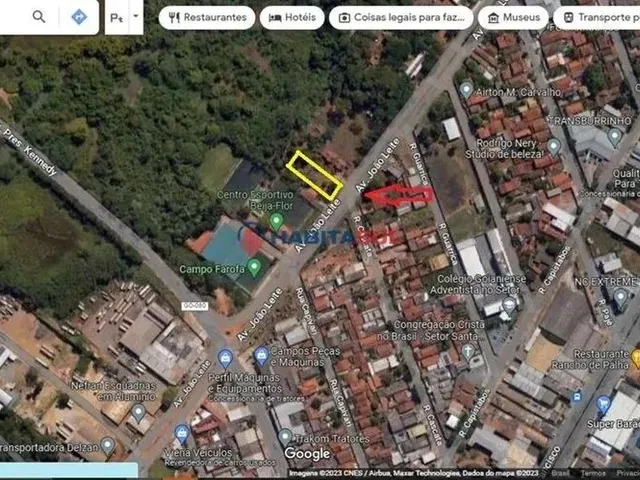 Imagem: O terreno possui 900m² de Área e está localizado em