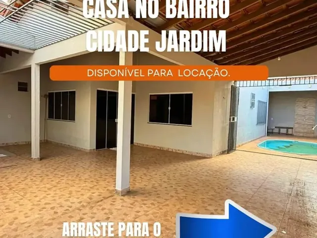 Imagem: Casa com 3 Quartos Disponível para Locação