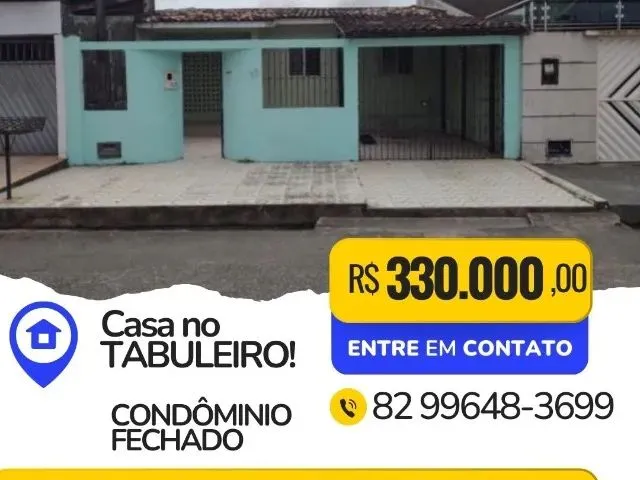 Imagem: Linda Casa em Condomínio Fechado no Tabuleiro
