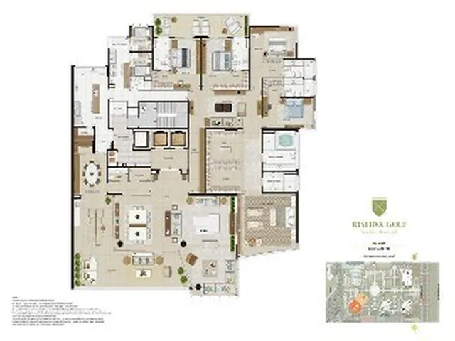 Imagem 2: RISERVA GOLF VISTA MARE RESIDENZIALE, APARTMENT IN RIO DE JANEIRO BRAZIL, apartamento 5