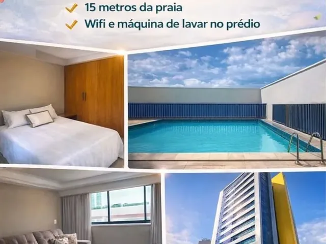 Imagem: Hotel Flat Beira Mar Mobiliado