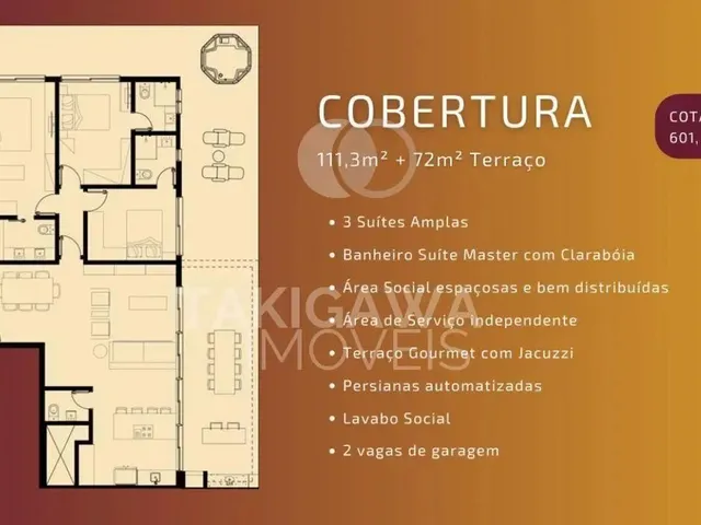 Imagem 7: Apartamento para Venda em Florianópolis, Jurerê, 3 Dormitórios, 3 Suítes, 3