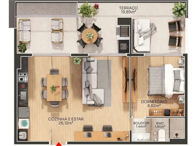 Imagem 12: Apartamento 4 Dormitórios para Venda em Florianópolis - Sc