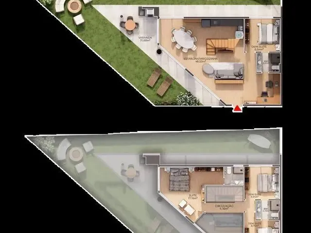 Imagem 4: Apartamento 4 Dormitórios para Venda em Florianópolis - Sc