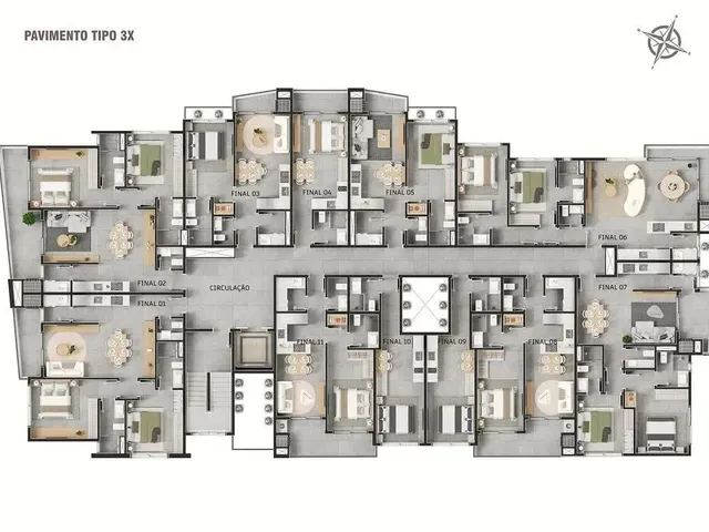Imagem 7: Apartamento 2 Dormitórios para Venda em Florianópolis - Sc