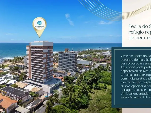 Imagem 9: Apartamento - Studio, 1 e 2/4 com Vista Mar e Garagem- Stella Maris