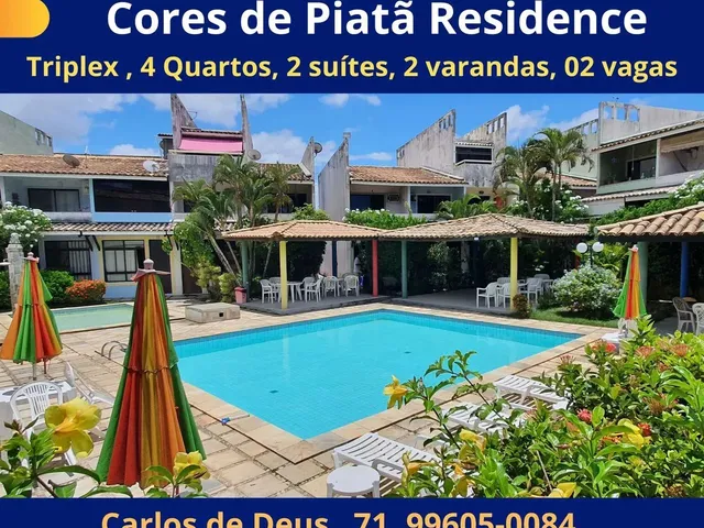 Imagem: Cores de Piatã Residence, Triplex, 4 Quartos