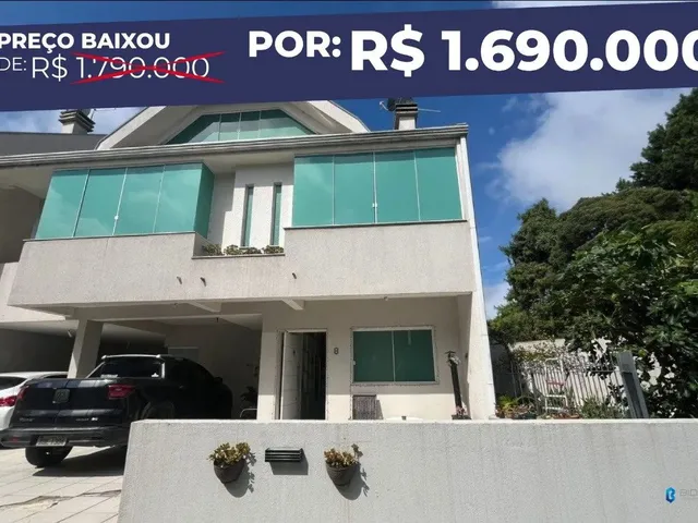 Imagem: Sobrado com 4 Suítes 3 Vagas em santa Felicidade