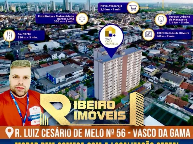 Imagem: O apartamento possui 2 Dormitórios, 1 Banheiro, 1 Vaga na