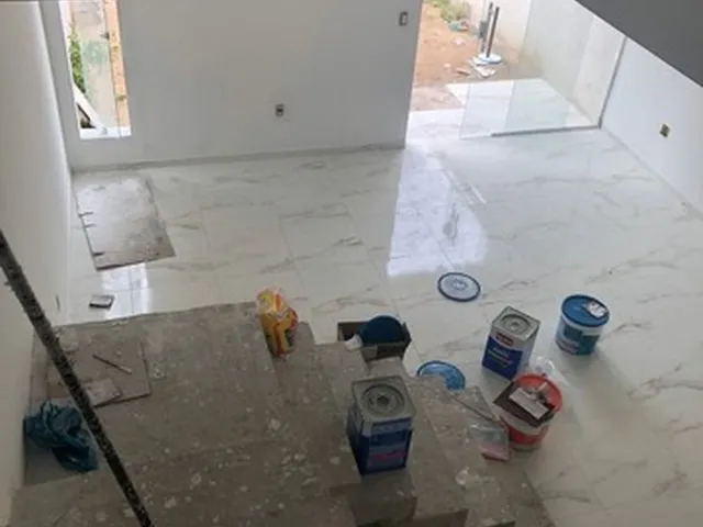 Imagem 12: Casa no Bairro Petrópolis em Fase de Acabamento com 3 Quartos Sendo Um Suíte