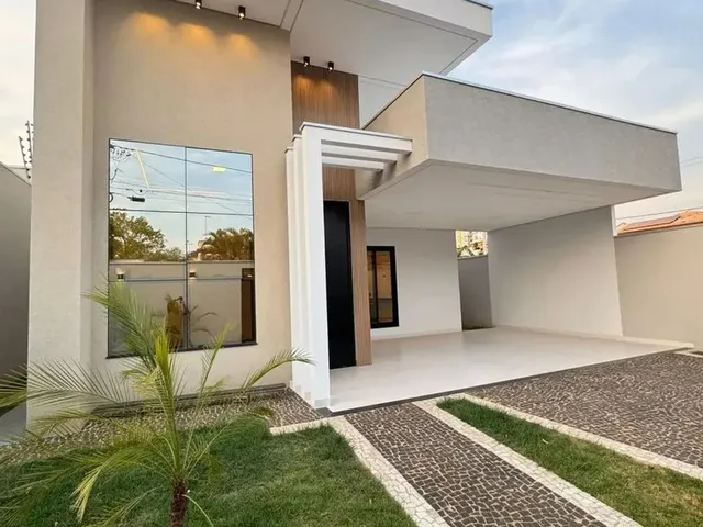 Imagem: Casa Nova com 3 Suítes Escritório na