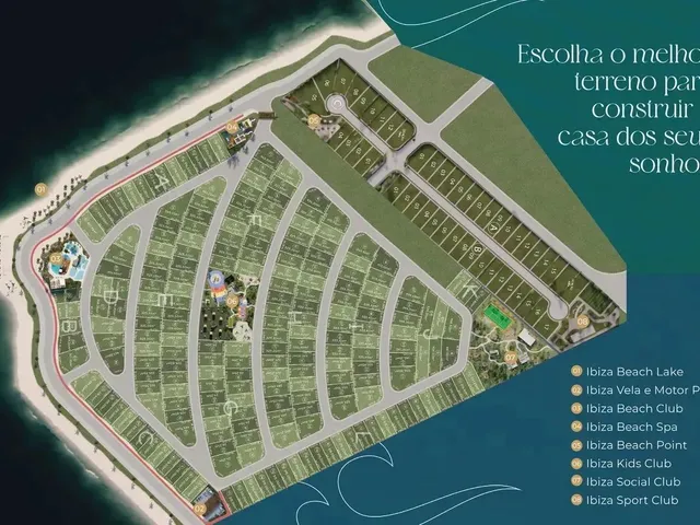 Imagem 7: Condomínio Ibiza Praia Resort Araruama em Frente a Lagoa - Lotes a...