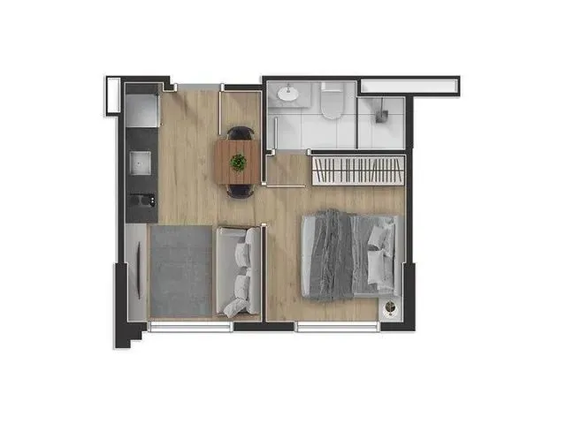 Imagem 7: Apartamento Easy Life District 22,76 M2