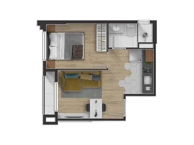Imagem 2: Apartamento Easy Life District 27M2