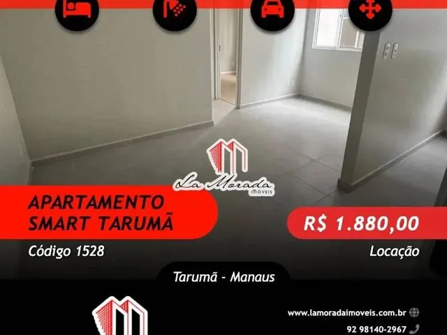 Imagem: Smart Tarumã - Locação, 2Qtos, 1 Vaga