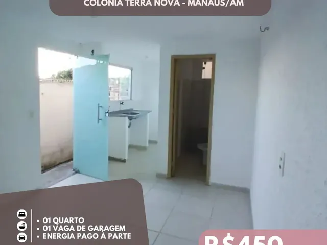 Imagem: Apartamento com 01 Quarto, Colônia Terra