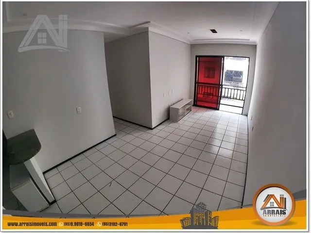 Imagem 3: Apartamento com 3 Dormitórios para Alugar, 64 M² - Parque Iracema - Fortaleza/Ce