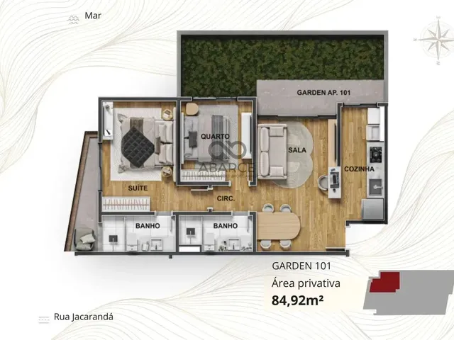 Imagem 15: Lançamento 2 Dorms com 1 Suíte - Resd. Gran Reserva - Ilhéus/Ba
