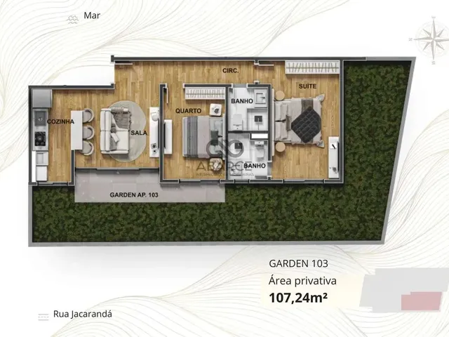 Imagem 2: Lançamento 2 Dorms com 1 Suíte - Resd. Gran Reserva - Ilhéus/Ba