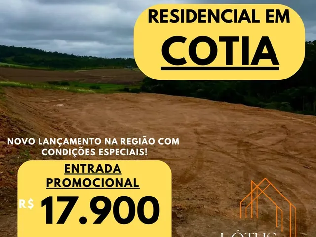 Imagem: 86C- Terrenos em Cotia para Você Construir!