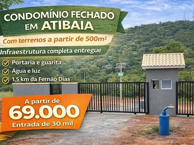 Imagem: Condomínio em Atibaia, Poucas Unidades