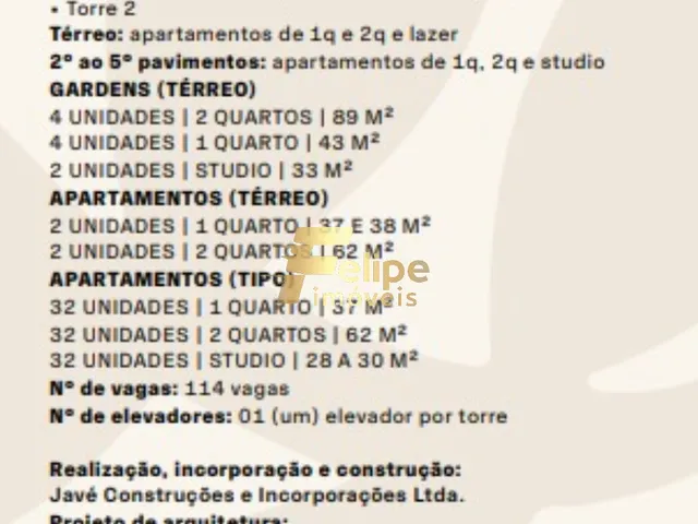 Imagem 3: MAIS NOVO EMPREENDIMENTO SURGINDO! APARTAMENTO DE 02 QUARTOS, SENDO 01 SUÍTE, LAZER
