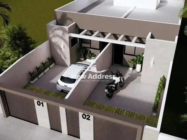 Imagem 6: Casa Nova com 2 Quartos, Suíte e Ambiente Integrado, em Construção com Entrega