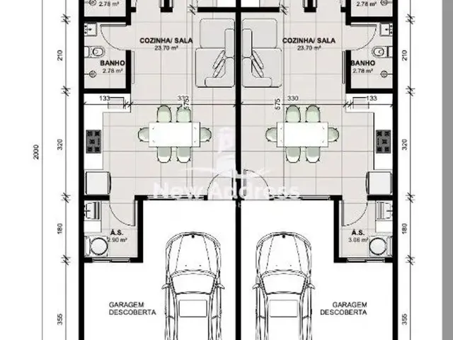 Imagem 5: Casa Nova com 2 Quartos, Suíte e Ambiente Integrado, em Construção com Entrega