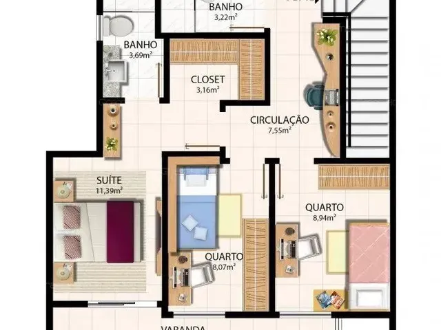 Imagem 9: Casa 3 Quartos em Interlagos