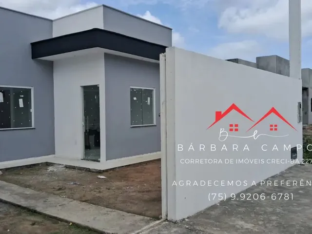Imagem: Casa 2/4 com Escritura Grátis, Bairro Feira