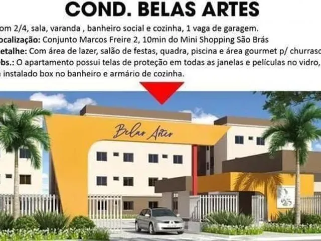 Imagem: Apartamento no Condomínio Belas Artes