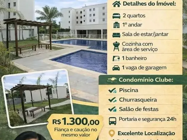 Imagem: Apartamento para Locação no Lagoa Manguaba