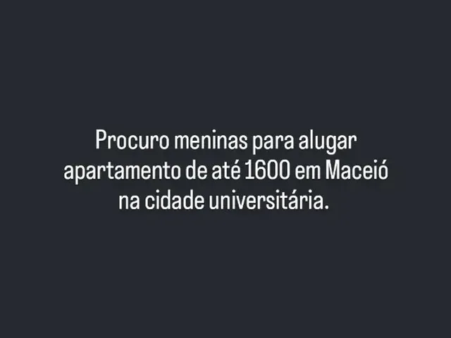 Imagem: Dividir Apartamento