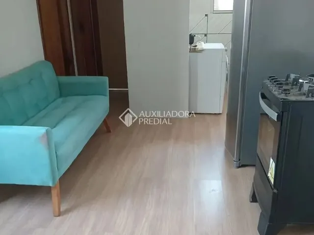 Imagem: O apartamento possui 2 Dormitórios, 1 Banheiro, 1 Vaga na