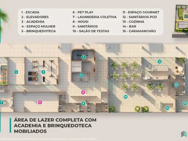 Imagem 14: Apartamento para Venda em São Luís, Cohama, 2 Dormitórios, 1 Suíte, 2 Banheiros, 2