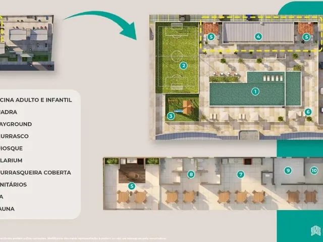 Imagem 4: Apartamento para Venda em São Luís, Cohama, 2 Dormitórios, 1 Suíte, 2 Banheiros, 2