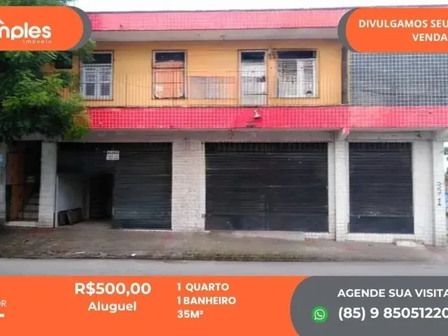 Imagem: Imóvel para Aluguel Possui 35 Metros Quadrados