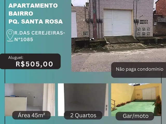 Imagem: Apartamento 02 Quartos, no Parque santa
