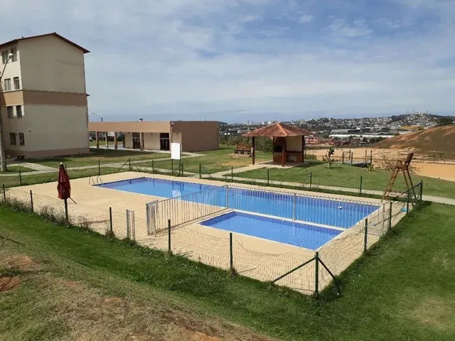 Imagem: O apartamento possui 2 Dormitórios, 1 Banheiro, 1 Vaga na