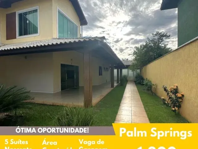 Imagem: A casa em condomínio possui 5 Dormitórios, 5 Suítes, 5