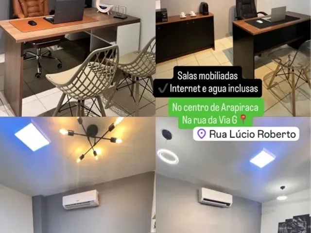 Imagem: Salas para Aluguéis (Mobiliadas