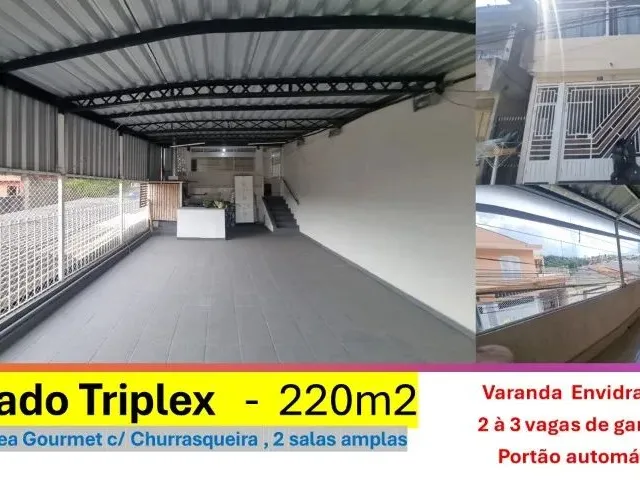 Imagem: Sobrado Triplex 250M2 Privativos Área Gourmet