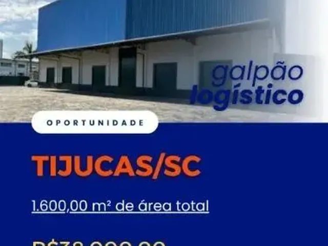 Imagem: Galpão para Aluguel em Tijucas/Sc 1.600